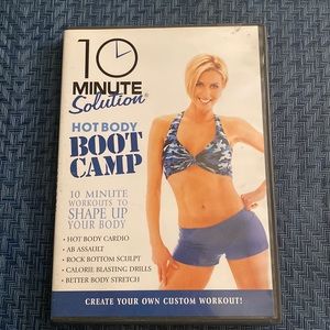 Exercise Video: 10 minute solution Hot Body Boot Camp with Amy Bento